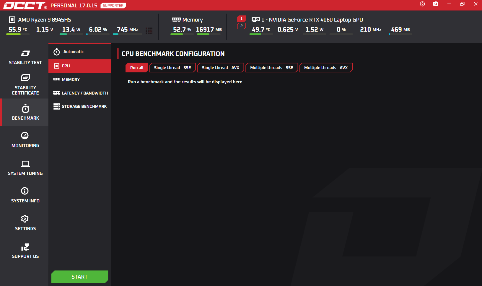 CPU Benchmark